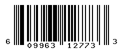 UPC barcode 609963127733