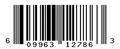 UPC barcode 609963127863