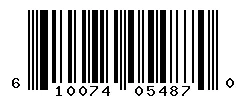 610074054870 barcode
