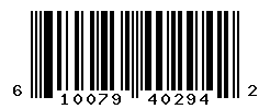 upc 610079402942 barcode image