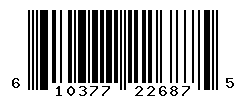 upc 610377226875 barcode image