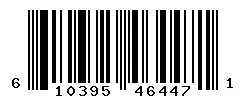 UPC barcode 610395464471