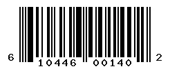 610446001402 barcode