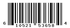 UPC barcode 610521536584