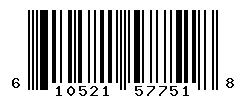 UPC barcode 610521577518