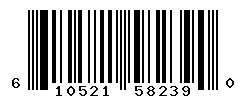 UPC barcode 610521582390