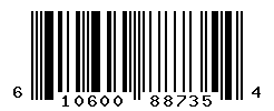 upc 610600887354 barcode image