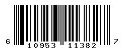 UPC barcode 610953113827