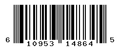 UPC barcode number 610953148645