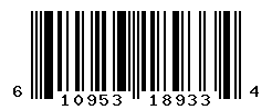 UPC barcode number 610953189334