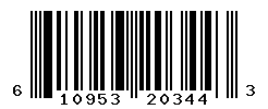 UPC barcode number 610953203443