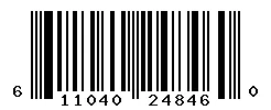 UPC barcode 611040248460