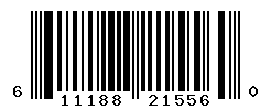 UPC barcode number 611188215560