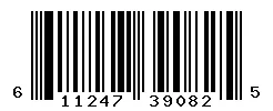 UPC 611247390825 barcode image