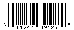 UPC barcode 611247391235
