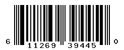 UPC barcode number 611269394450