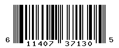 UPC barcode 611407371305
