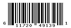 UPC barcode number 611720491391