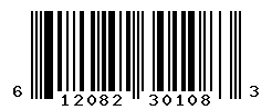 UPC barcode number 612082301083