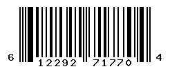 upc 612292717704 barcode image