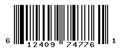 upc 612409747761 barcode image