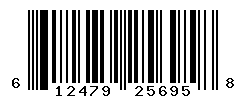 UPC barcode number 612479256958