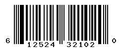 UPC barcode 612524321020