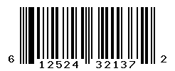 UPC barcode number 612524321372