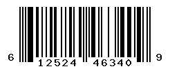 upc 612524463409 barcode image