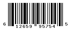 UPC barcode number 612659957545