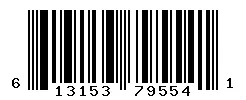 UPC barcode 613153795541