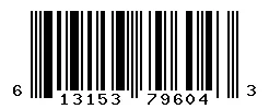 UPC barcode 613153796043