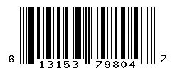 UPC barcode 613153798047