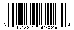 UPC barcode number 613297950264