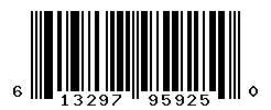 UPC barcode number 613297959250