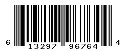 UPC barcode number 613297967644