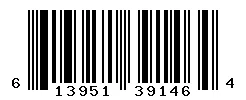 UPC 613951391464 barcode image