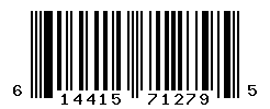 UPC barcode number 614415712795