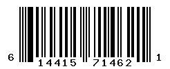 UPC barcode number 614415714621