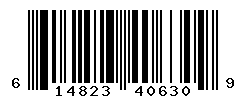 UPC barcode number 614823406309