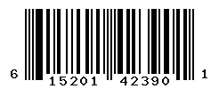 UPC barcode number 615201423901