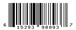 UPC barcode number 615293988937