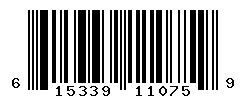 UPC barcode number 615339110759