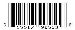 UPC barcode 615517995536