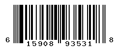 UPC barcode number 615908935318