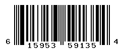 UPC barcode number 615953591354
