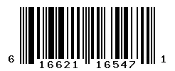 UPC 616621165471 barcode image