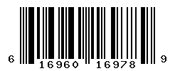 UPC barcode number 616960169789