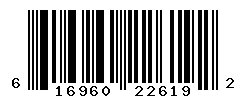 UPC barcode number 616960226192