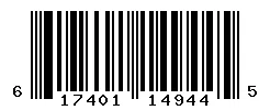 617401149445 barcode